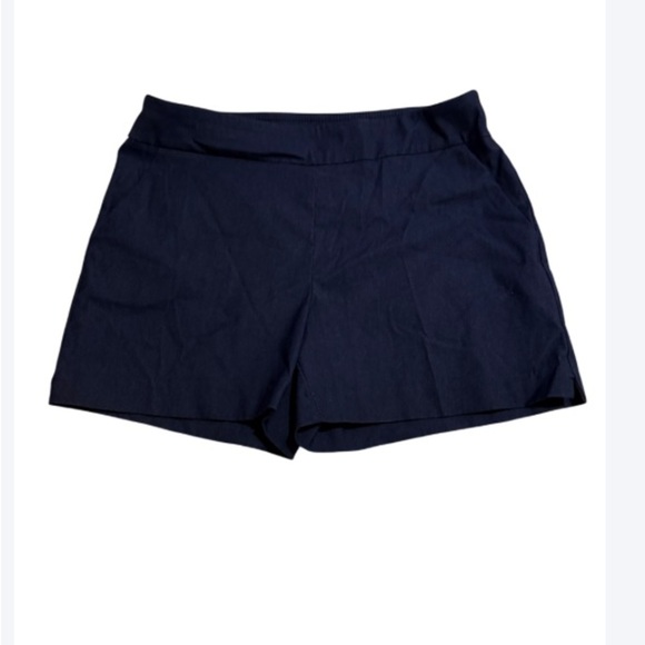 Time and Tru Pants - Cute and stretchy Time and Tru Navy High Waist Shorts. Size large.